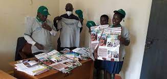 NAPE in a campaign to raise public awareness on chemical use and waste management in Kasanda and Kiboga districts.