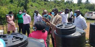 NAPE donates covid-19 prevention materials to 5 districts in Uganda.