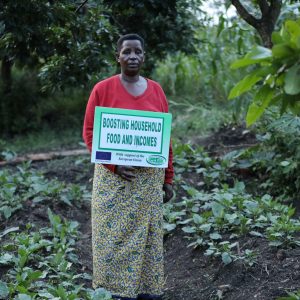 kitchen garden in Hoima